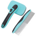 Dog Slicker Brush Stainless Steel Needle Pet Brush Kit For Home For Dogs. 