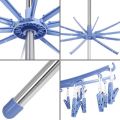 Clothes Drying Rack, 3-Tier Collapsible Foldable Garments Stand for Hanging Towels Baby Clothes Sock Towels. 