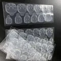 MTSSII 05 Sheets 120pcs Double Sided False DIY Nail Art Adhesive Tape Glue Sticker. 