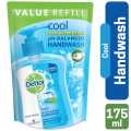 Dettol Handwash Refill Cool with pH balanced Liquid Soap formula 175ml. 