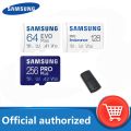 SAMSUNG PRO / EVO Plus Micro SD 128GB 64GB Memory Card 32GB Micro SD Card 256GB TF Cards 512GB Flash Memory Microsd for Phone PC. 