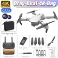 E88 Pro Dual-Camera Drone 4k Profesional HD 4k Rc Airplane Dual-Camera Wide-Angle Head Remote Quadcopter Airplane Toy Helicopter. 