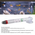 Floating Aquarium Thermometer Aquarium Thermometer ±1°C Accuracy Double Glazed Glass for Fish Tank. 