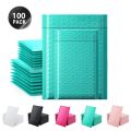 MengshanLuxury bubble wrap 100Pcs Bubble Buffer Anti-fall Protection Balloon Waterproof Black Plastic Pe Packaging Bag Courier Package Envelope Poly Mailer. 