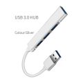 4 In 1 Multiport Type C hub USB 3.0 to 4 Ports USB 3.0 Aluminum Alloy HUB Adapter for Computer Transfer Data USB HUB adapter. 