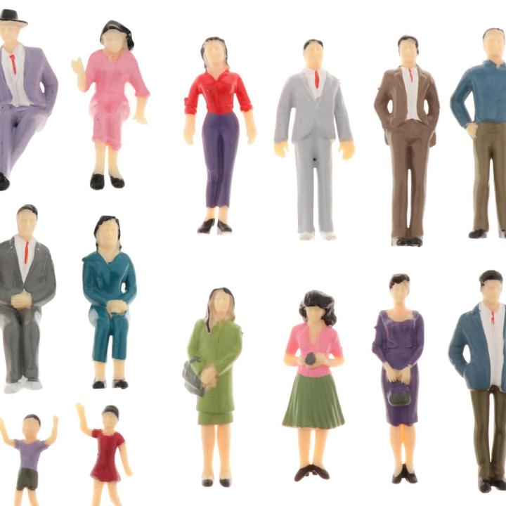 1:25%20Scale%20Model%20Train%20Tiny%20People%20Passengers%20Figures%20G%20Scale%20Miniature%20-%20Image%204