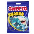 Sweeto SHARKS with Fruit Juice Gummy Bear Candy 80g for Children Kids Chewy Adorable. 