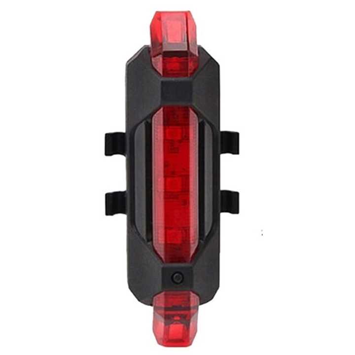 Bicycle Light Waterproof Rear Tail Light LED USB Rechargeable Mountain Bike Cycling Light Taillamp Safety Warning Light