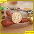 Moon Star Pattern Wax Seal Fire Painting Stamp for Scrapbook Envelope Gift Cards. 