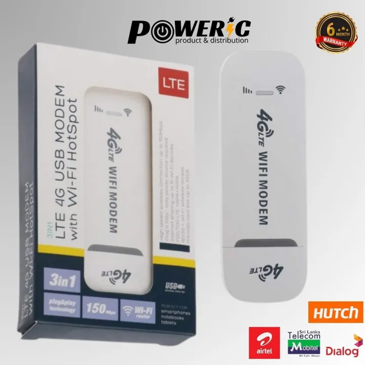 Genuine 4G / 3G LTE USB WIFI Portable Dongle + Router + Modem + Hotspot + WIFI