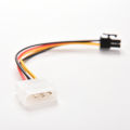 PCI-E Graphic Card Power Connector Cable Adapter single4-Pin to 6-Pin New. 