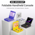 RG34XXSP Retro Game Console Linux 64Bit 3.4 Inch 64+256G 14000+Games Handheld Game Console Supports 30+ Game Emulators A. 