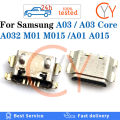 For Samsung Galaxy A03 Core A032F A032 M01 M015 M015F A01 A015 A015F USB Plug In Charging Charger Port Connector Charging Pin Port jack socket Connector. 