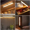LED Table Light Motion Sensor USB Rechargeable Lamp For Kitchen Cabinet Wardrobe Lamp Staircase Backlight. 
