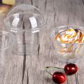 Cups Cup Plastic Dessert Clear Lids Mini Parfait Appetizer Bowl Box Pudding Cake Boxes Salad Containers Food Bowls. 