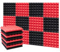 30x30x5cm Studio Acoustic Foam Panels Sound Insulation Ktv Room Wall Soundproof Foam Sponge Pad Pyramid. 