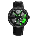 【Miga Plaza】Watches Men Wristwatch Clock Men's Wheel Rim Hub Watch Custom Design Sport Car Creative Men Wrist Watch. 