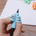3Pcs/Set Children Writing Pencil Pen Holder Kids Learning Practise Silicone Pen Aid Grip Posture Correction Device For Students. 