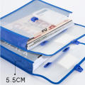 A4 Document Bag Filing Products Portable Office Bag Large-capacity Storage Bag Portable File Bag A4 File Bag. 