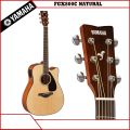 Yamaha FGX800C Solid Top Cutaway Acoustic-Electric Guitar, Dreadnought With Yamaha Gig Bag. 