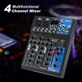 4 CHANNEL USB MIXER - INF4USB Live Studio Stereo  bluetooth Mixer Sound Mixing DJ USB Console Kandy Musical HUb. 