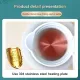 Foldable Electric Kettle Mini Food Stainless Steel Silicone Kettle Travel Home Automatic Power Off Easy to Carry Simple Operation. 