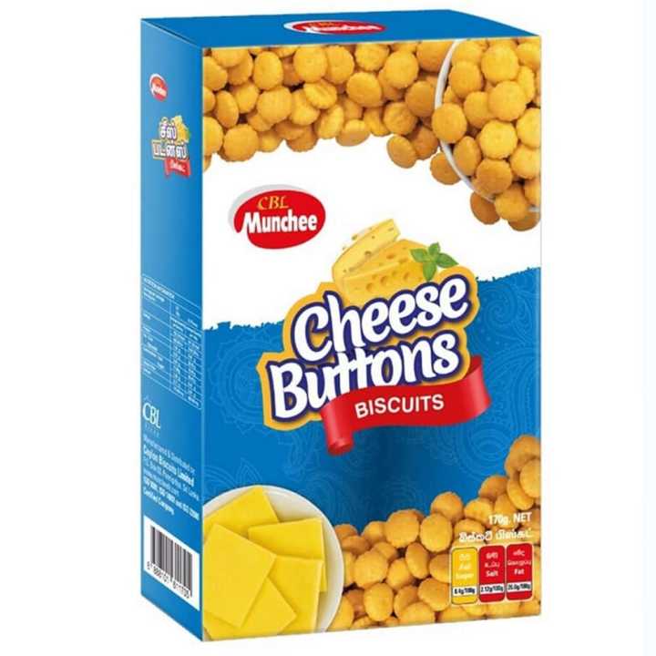 Munchee Cheese Button 170g