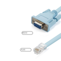USB Console Cable RJ45 Cat5 Ethernet To Rs232 DB9 COM Port Serial Female Rollover Routers Network Adapter Cable 1.8M. 