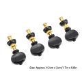 4PCS Ukulele Tuning Peg Metal 4.3cmx2cm Ukulele Tuner Peg Machine Head For P WYD. 