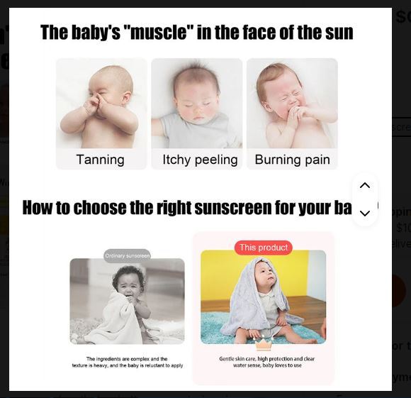 Wiieey%2040g%20Children's%20Sunscreen%20UVA%20UVB%20Anti%20Oxidation%20UV%20Resistanting%20Peeling%20Tanning%20Preventing%20Cream%20for%20Baby%20-%20Image%202