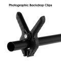 Background Clip Heavy Duty Wear-resistant Durable Steady Sturdy Fixing Portable Photography Background Backdrop Clamp Clips Peg for Indoor. 