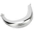 Half Moon Silencer Aluminum Alloy Rustproof Durable Exhaust Muffler Noise Reduction 40mm for 49-80CC 2Stroke Motorcycles. 