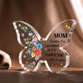 Shaped Keepsake Mothers Day Gift Eletorot Mom Birthday Present Decorative Acrylic Grandma Nana Gift for Daughter to Mom. 