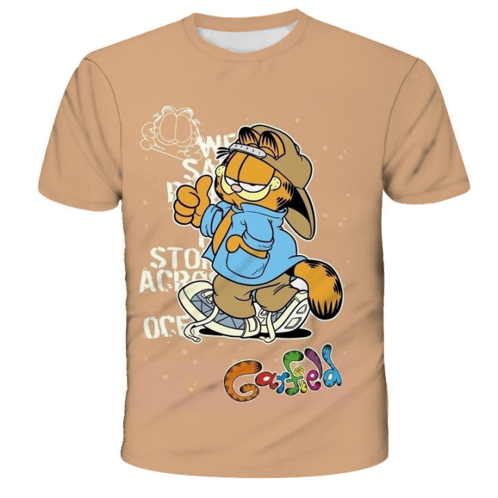The%20Garfield%20Show%20Anime%20figures%20Kids%20Cute%20Cartoon%20T-shirts%20for%20Boys%203D%20Printed%20T-shirt%20Clothes%20Fandom%20for%20Summer%20Casual%20Clothing%20-%20Image%206
