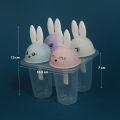 Ice Cream Popsicle Mold Ice Tray Mold Creative Cute Bunny Home Homemade Ice Box Frozen Ice Cubes Suitable For Home Kitchen DIY Ice Pop Molds. 