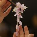 Cute Flower Wooden Hair Stick Chinese Style Hair Sticks for Buns Hanfu Hairpin Hanfu Headwear Tassel For Girl. 