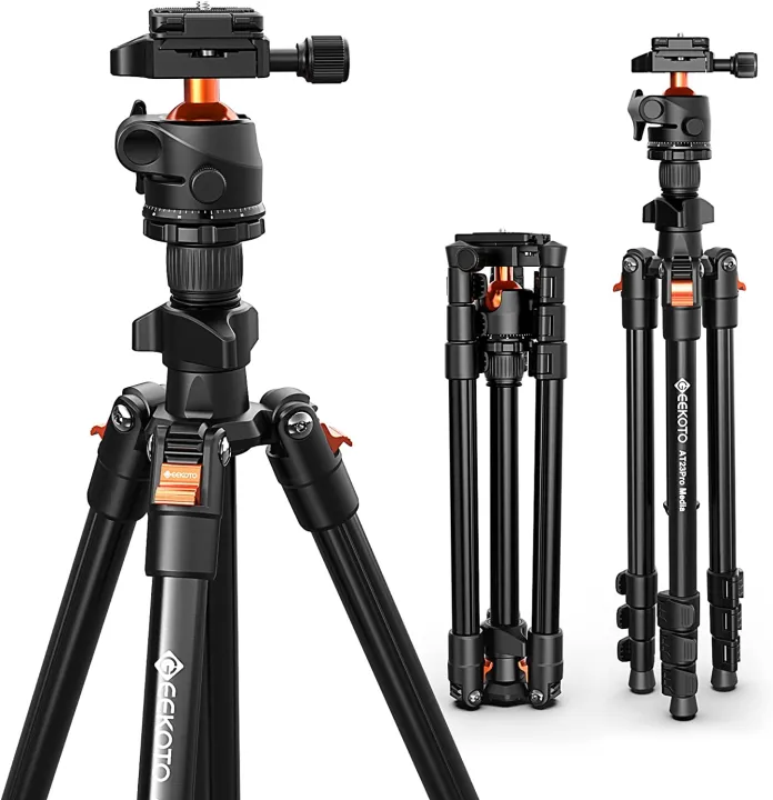 Camera Tripod, Compact Aluminum Tripod