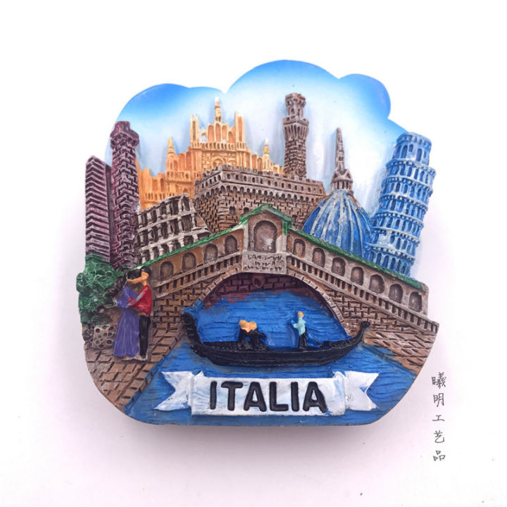 Resin%203d%20Fridge%20Magnets%20Italy%20Toscana,Leaning%20Tower%20of%20Pisa,Venice,%20Milan%20Cathedral%20Souvenirs%20Refrigerator%20Sticker%20Magnetic%20-%20Image%207