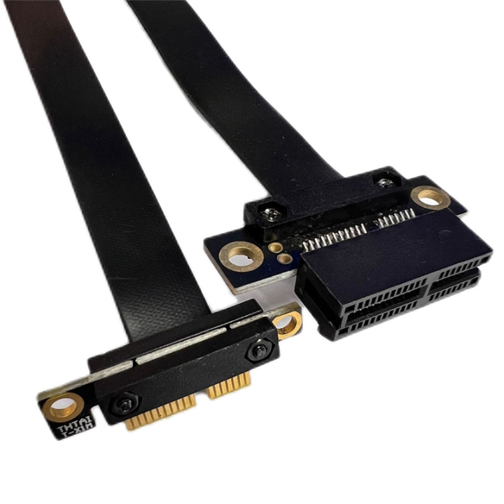 3.0%20PCIE%20X1%20Adapter%20Cable%20180%C2%B0%20Graphics%20Card%20Extension%20Cable%20PCI-Express%20Shielded%20Extender%20for%20GPU%205CM%20Easy%20Install%20-%20Image%205