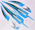 Tvs Wego Blue Bike Blue Sticker Full Kit. 