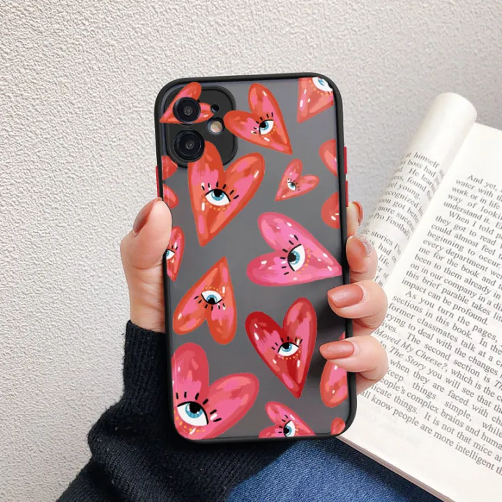 Lucky%20Eye%20Blue%20Evil%20Eye%20Print%20Phone%20Case%20For%20iPhone%2011%2013%2014Pro%20MAX%2012%20XS%20XR%207%20SE2%20X%208%2015Plus%20Shockproof%20Hard%20Matte%20Cover%20Fundas%20-%20Image%204