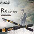 Ultralight Telescopic Fishing Rod With Cnc Reel Seat Carbon Fiber Fishing Pole For Bass Salmon Trout Fishing. 