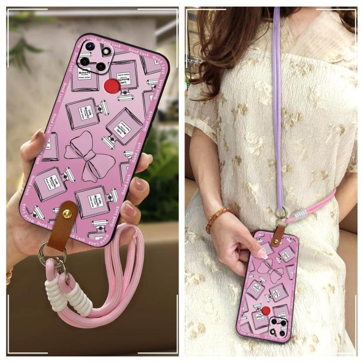 Waterproof Cartoon Phone Case For OPPO Realme C12/C25/Narzo20/Realme7i Global/Narzo30A Diagonal Anti-knock TPU Durable