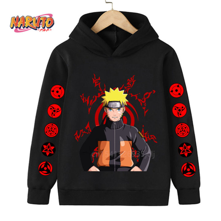 Naruto Children Costume Spring Boy Hoodie Kids Clothes Funny