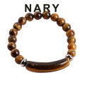 Women Bracelet 8mm Round Beads Natural Stones Elegant Pink Faux Crystal Bridge Ladies Bracelet Fashion Jewelry. 