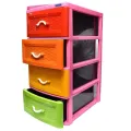 Daxer Plastic Drawer Cupboard -DDC04E[4D]. 