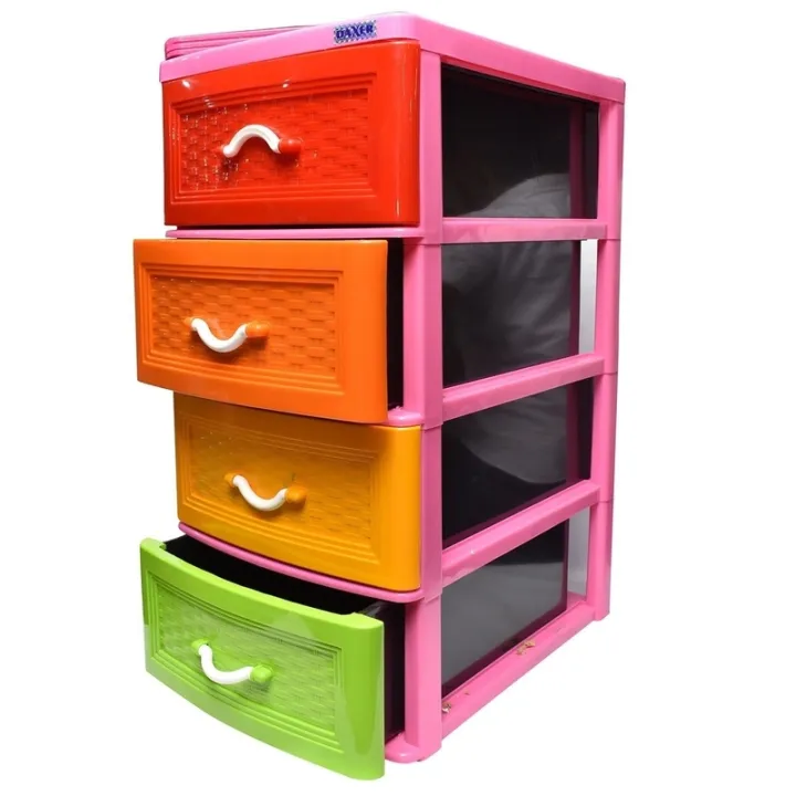 Daxer Plastic Drawer Cupboard -DDC04E[4D]