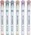 6 Pcs Cat Highlighter Marker Cute Cat Paw Pastel Highlighter Marker Pens for Students Girls Women School Office Supplies (Cat Paw-White). 