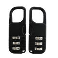 Zinc Alloy Combination Lock 3 Digit Small Suitcase Gym Computer Case Student Mini Padlock. 