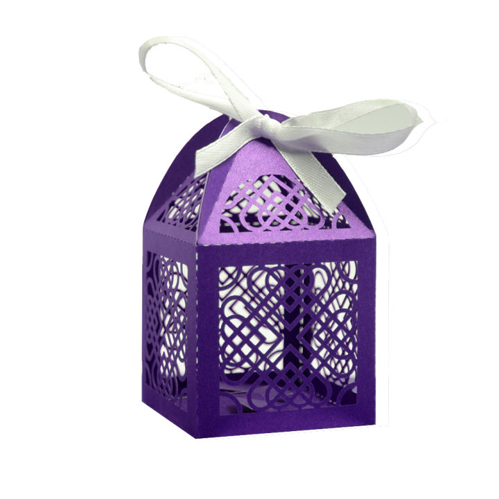 Laser Cut wedding cake box - 100 lot